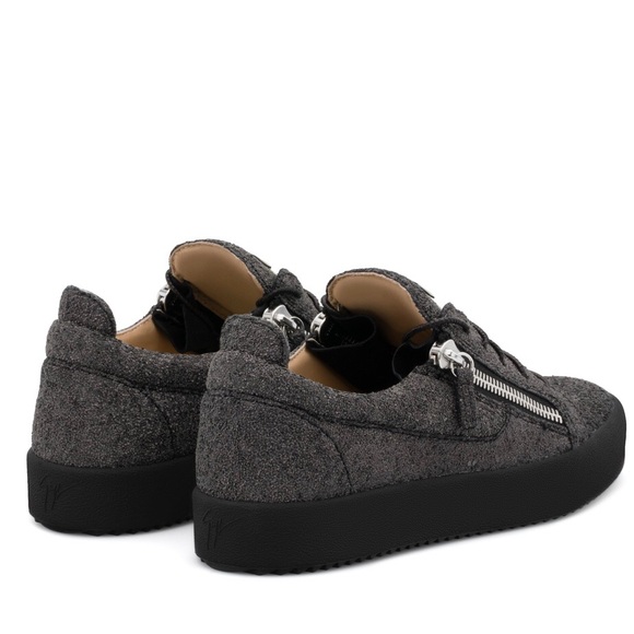 GIUSEPPE ZANOTTI Black Subtle Shine Sneaker - NEW - Picture 5 of 8